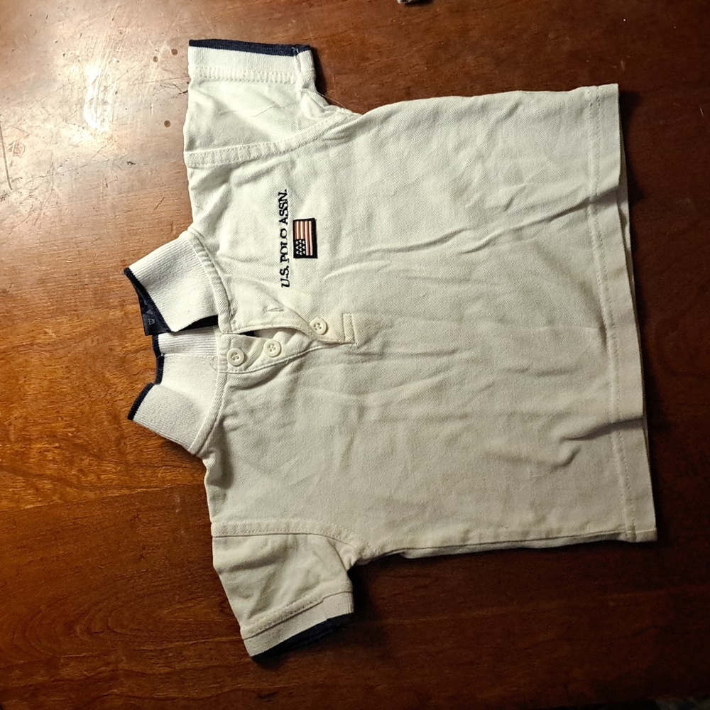 Cute polo baby top